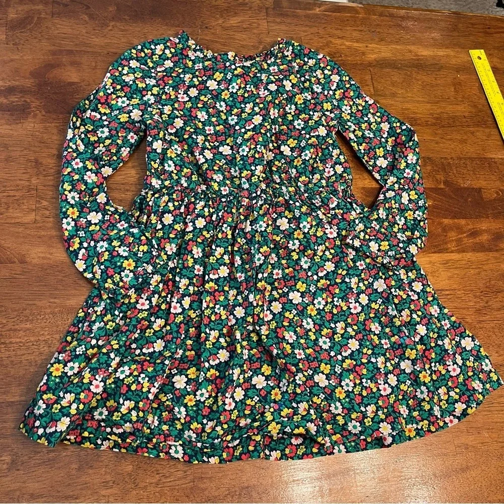 Mini Boden Floral Kids Dress - Multicolor with pockets size 8-9